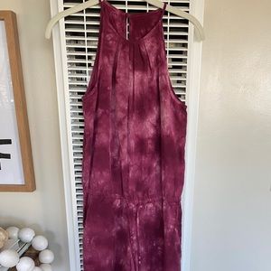 Cloth & Stone tye dye jumpsuit XS